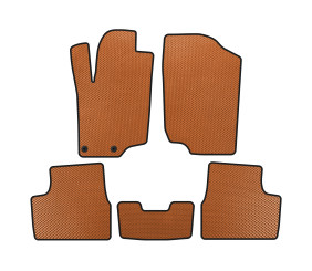 Килимки EVA (HB, 5-ти дверний, Помаранчевий) для Peugeot 207 2006-2014 рр