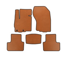 Килимки EVA (Помаранчевий) для Peugeot 4008 2012-2017 рр