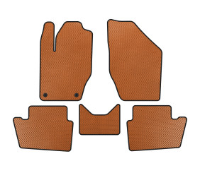 Килимки EVA (Помаранчевий) для Peugeot 408 2010-2018 рр