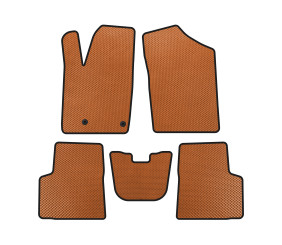 Килимки EVA (Помаранчевий) для Peugeot Partner 1996-2008 рр