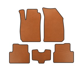 Килимки EVA (SD, Помаранчевий) для RAVON R4 2016-2020 рр
