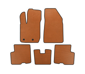 Килимки EVA (Передній привод, Помаранчевий) для Renault Arkana 2019- рр