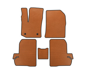 Килимки EVA (Помаранчевий) для Renault Dokker 2013-2022 рр