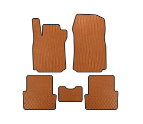 Килимки EVA (Помаранчевий) для Renault Modus 2005-2012 рр