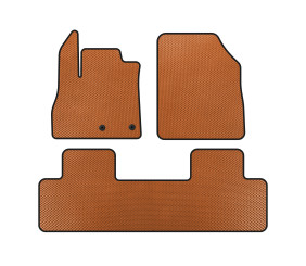 Килимки EVA (5-ти місний, Помаранчевий) для Renault Scenic/Grand 2016-2025 рр