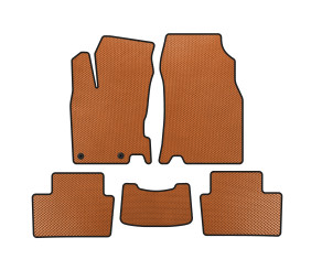 Килимки EVA (2015-2018, Помаранчевий) для Renault Kadjar рр