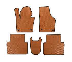 Килимки EVA (2015-2026, Помаранчевий) для Seat Alhambra 2010- рр