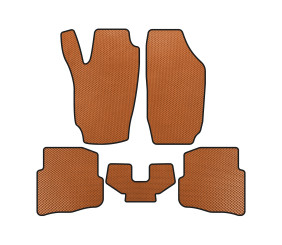 Килимки EVA (Помаранчевий) для Seat Ibiza 2002-2009 рр
