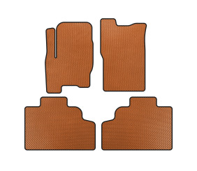 Килимки EVA (Помаранчевий) для SsangYong Korando 1997-2006 рр