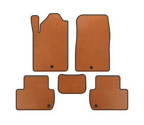 Килимки EVA (Помаранчевий) для SsangYong Rexton I 2001-2017 рр