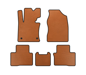 Килимки EVA (Помаранчевий) для SsangYong Tivoli 2015- рр