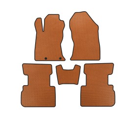 Килимки EVA (Помаранчевий) для Subaru Forester 2018-2024 рр