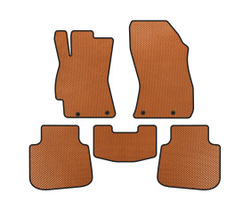 Килимки EVA (SD, Legacy BN, Помаранчевий) для Subaru Legacy 2014-2019 рр