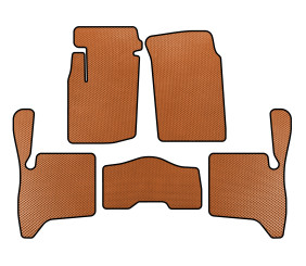 Килимки EVA (3-х дверний, Помаранчевий) для Suzuki Vitara 1998-2006 рр