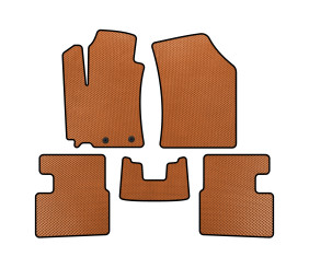 Килимки EVA (HB, 5-ти дверний, Помаранчевий) для Suzuki Swift 2010-2017 рр