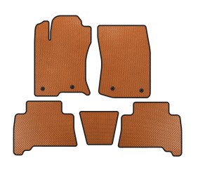 Килимки EVA (2009-2014, Помаранчевий) для Toyota 4Runner рр