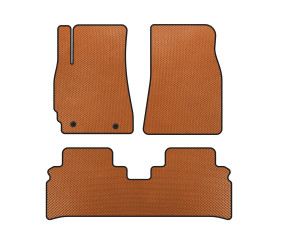 Килимки EVA (Помаранчевий) для Toyota Highlander 2000-2008 рр