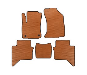 Килимки EVA (Помаранчевий) для Toyota Hilux 2015- рр
