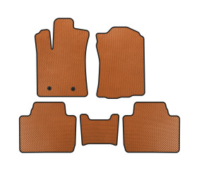 Килимки EVA (Помаранчевий) для Toyota Tacoma 2015- рр