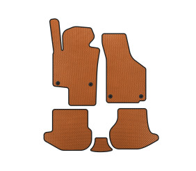 Килимки EVA (Помаранчевий) для Volkswagen EOS 2006-2011 рр