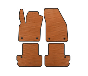 Килимки EVA (Кабріолет, Помаранчевий) для Volvo C70 2006-2010 рр