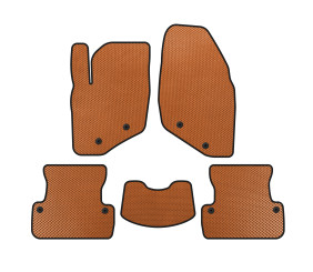 Килимки EVA (SD, Помаранчевий) для Volvo S60 2000-2009 рр