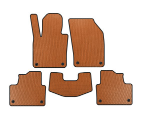 Килимки EVA (Помаранчевий) для Volvo S60 2019- рр
