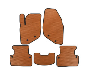 Килимки EVA (Помаранчевий) для Volvo V70 2000-2007 рр