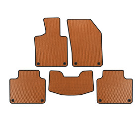 Килимки EVA (SW, Помаранчевий) для Volvo V90 1997-1998 рр