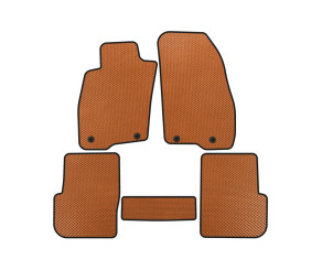 Килимки EVA (Помаранчевий) для Alfa Romeo MiTo 2008-2018 рр