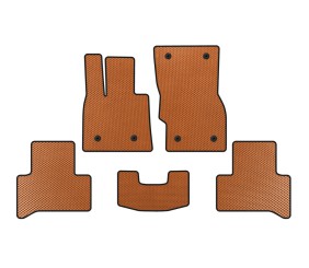 Килимки EVA (Помаранчевий) для Alfa Romeo Stelvio 2016- рр