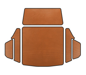 Килимок в багажник EVA (SD, Помаранчевий) для Acura TLX 2014-2020 рр