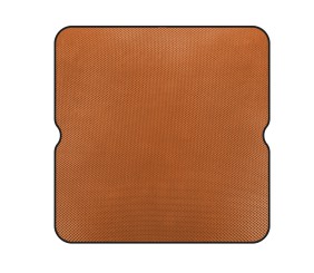 Килимок в багажник EVA (без 3 ряду, Помаранчевий) для Honda Pilot 2015-2022 рр