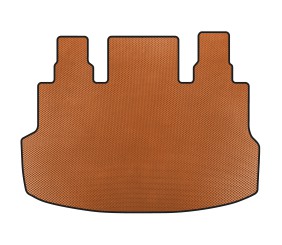 Килимок в багажник EVA (1-20261,5/9-ти місний, Помаранчевий) для Hyundai Staria 2021- рр