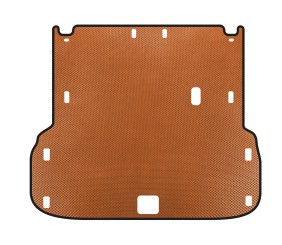 Килимок в багажник EVA (до 2 ряду, Помаранчевий) для Infiniti QX60 2016-2021 рр