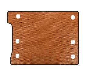 Килимок в багажник EVA (Rubicon Unlimited/5-ти дверний, Помаранчевий) для Jeep Wrangler 2018- рр