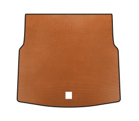 Килимок в багажник EVA (SD, Помаранчевий) для Mercedes C-сlass W205 2014-2021 рр