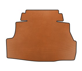Килимок в багажник EVA (SD, Помаранчевий) для Nissan Almera N16 2000-2006 рр