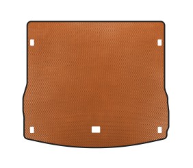 Килимок в багажник EVA (2014-2018, Помаранчевий) для Porsche Macan рр