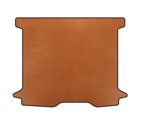 Килимок в багажник EVA (Помаранчевий) для Renault Dokker 2013-2022 рр