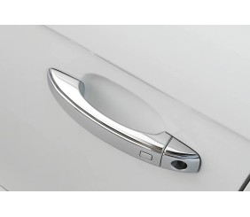 Накладки на ручки (нерж.) 4 накладки, без кнопок для Ауди A4 B8 2007-2015 рр