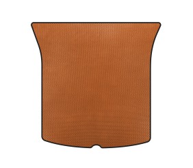 Килимок в багажник EVA (2020-2024, Помаранчевий) для Tesla Model Y 2020- рр