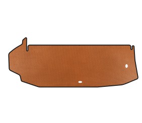 Килимок в багажник EVA (до 3 ряду, без сабвуфера, 7-ми місний, Помаранчевий) для Toyota Highlander 2019- рр