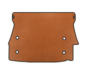 Килимок в багажник (Купе, Помаранчевий) для BMW 3 серія E36 1990-2000 рр