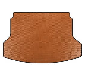 Килимок в багажник (Помаранчевий) для Honda CRV 2012-2016 рр