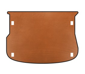 Килимок в багажник (Помаранчевий) для Range Rover Evoque 2012-2018 рр