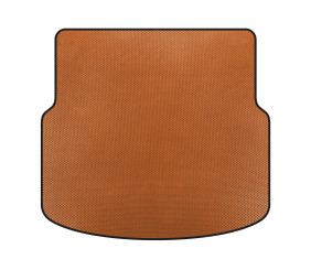Килимок в багажник (SD, Помаранчевий) для Mercedes C-class W204 2007-2015 рр