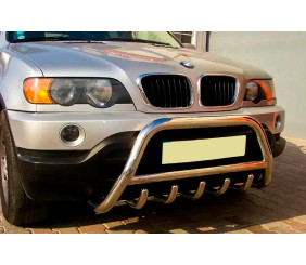 Кенгурятник WT003 (нерж.) 60мм для BMW X5 E53 1999-2006 рр