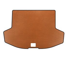 Килимок в багажник (HB, Помаранчевий) для Mitsubishi Lancer X 2008- рр