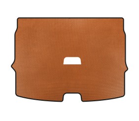 Килимок в багажник (Для Rogue Sport, Помаранчевий) для Nissan Qashqai 2014-2021 рр